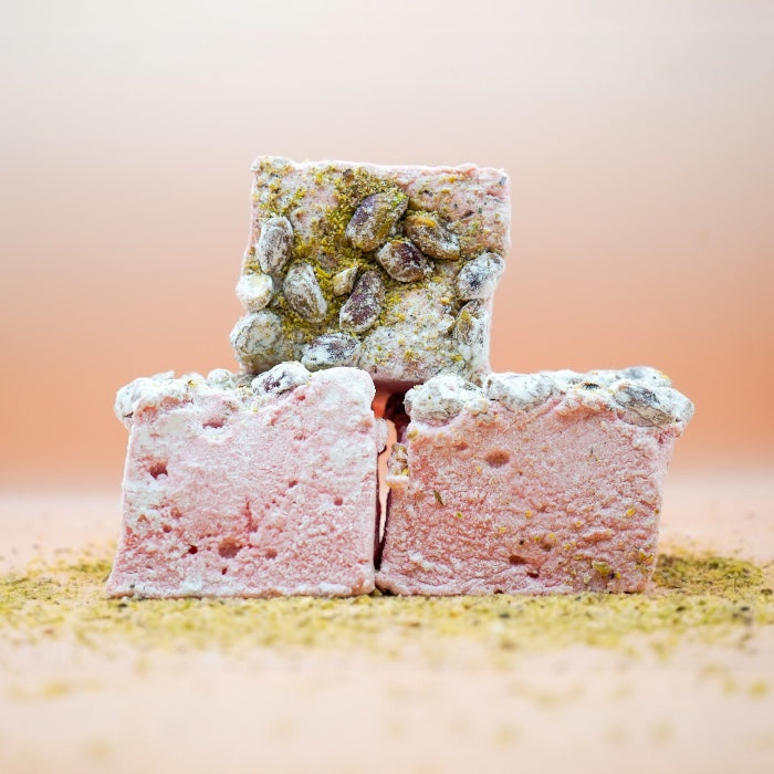 Raspberry &amp; Pistachio Marshmallow