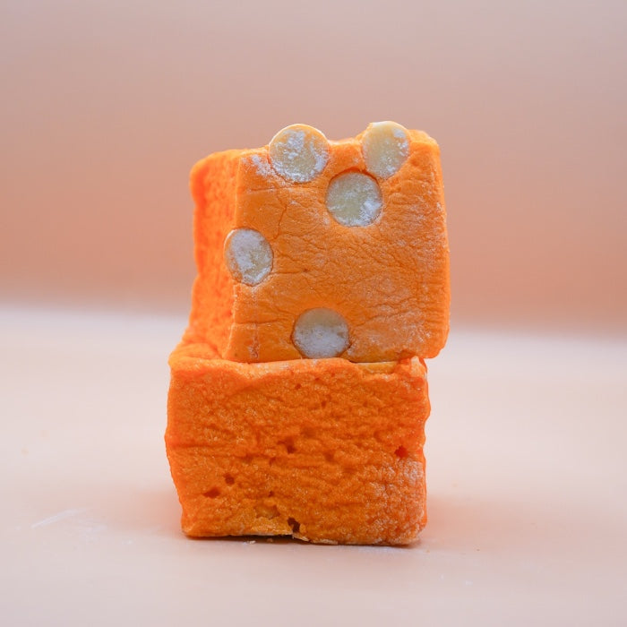 Marshmallow Peach White Chocolate – Fresh, Soft & Light - Marshmallowstore.nl